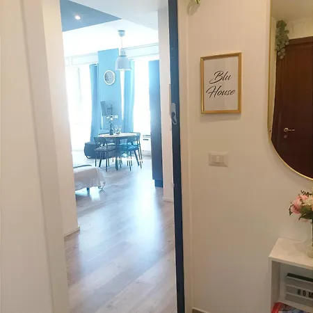 Blu House Casa Vicino Terminal Traghetti דירה ג'נובה